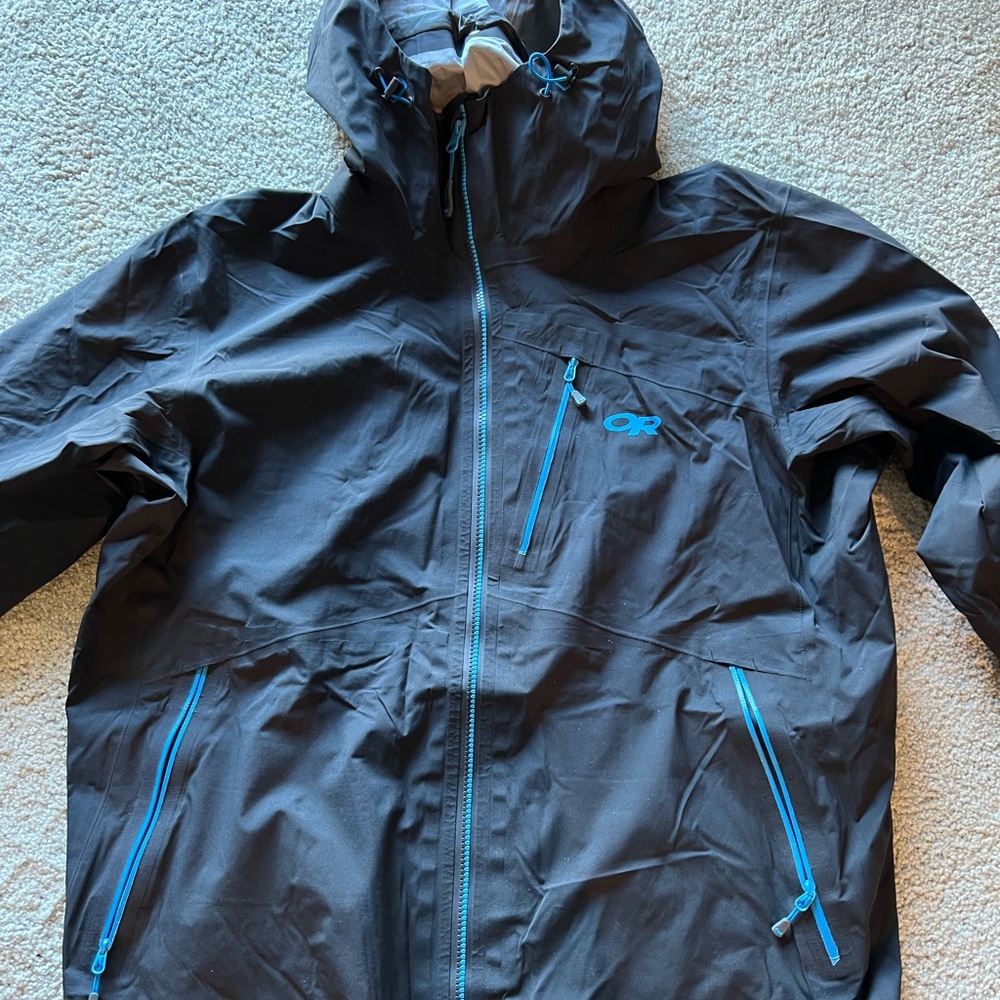 Mens Outdoor Research Axiom Jacket (XL)